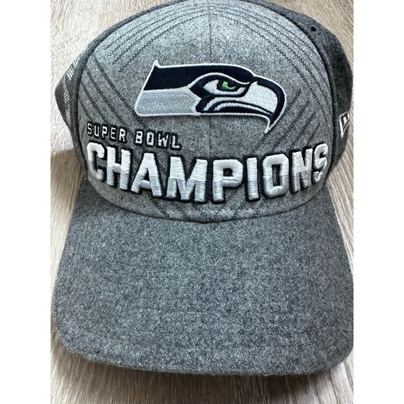 New Era|Seattle Seahawks Superbowl|Velcro‎ Back|OS - Picture 3 of 8